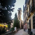 EU ESP AND GRA Granada 2017JUL16 001  Just a short walk to church from the hotel, should be a fair chance to make the early Sunday Mass - if you hurry. : 2017, 2017 - EurAisa, DAY, Europe, July, Southern Europe, Spain, Sunday